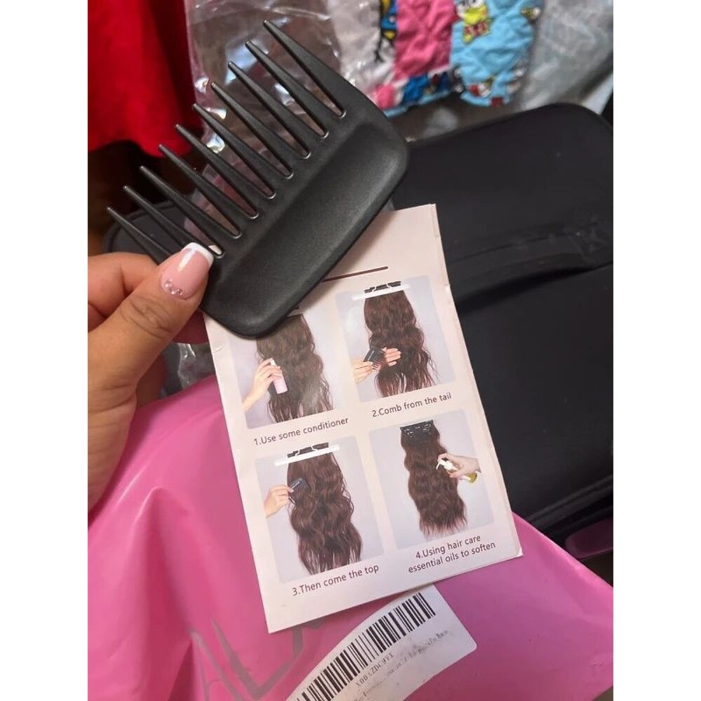 ALxnan Clip-In Hair Extension 16in new!